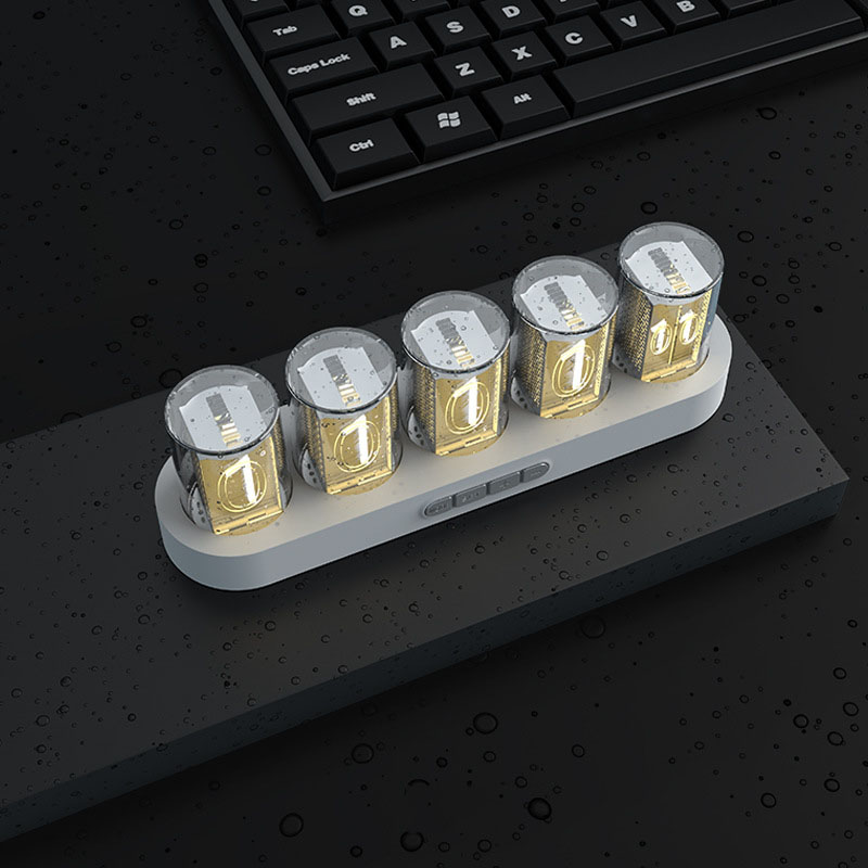 Relog digital decorativo RGB