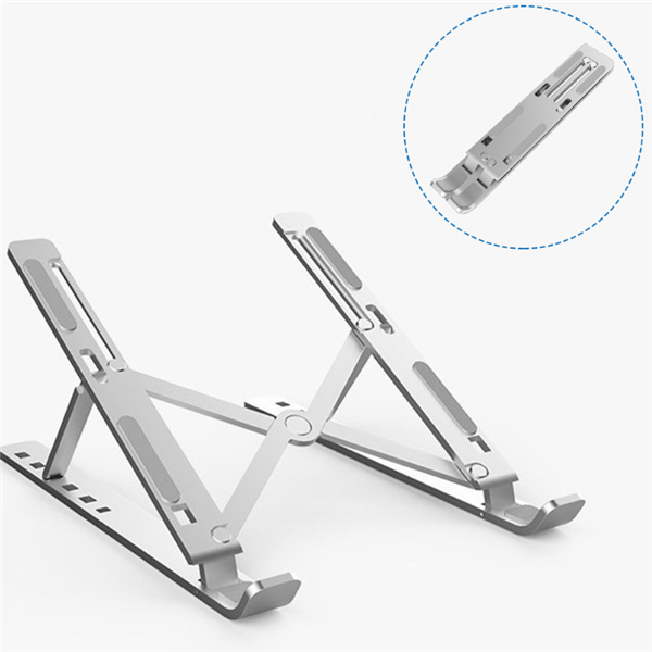 Soporte Ajustable de Aluminio para Portátil con Seis Alturas