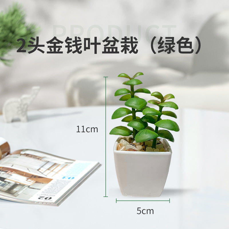 Dale un Toque Verde a tu Espacio: Mini Cactus Artificial en Maceta Minimalista | Decoración de Interiores sin Mantenimiento | Perfecta para escritorios